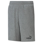 Shorts Puma Sweat Ess - Infantil CINZA/PRETO