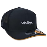 Boné New Era 9Fifty Mclaren F1 Lando Norris - Snapback - Masculino PRETO/LARANJA