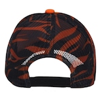 Boné Aba Curva Shark Beach Tennis - Snapback - Adulto LARANJA/PRETO