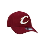 Boné Aba Curva New Era 940 NBA Cleveland Cavaliers Team Color N - Snapback - Adulto VERMELHO/BRANCO