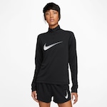 Camiseta Nike Dri-Fit Swoosh - Feminina PRETO