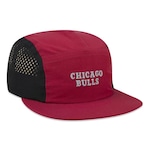 Boné Aba Reta Camper New Era Chicago Bulls Performance - Strapback - Masculino VERMELHO