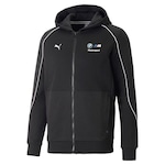 Jaqueta com Capuz Puma Bmw Mms Hdd Sweat - Masculina PRETO