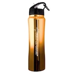 Garrafa Gold Sports Walk Canudo Bico Anatômico e Alça - 750 ml LARANJA