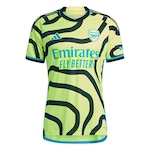 Camisa adidas 2 23/24 Arsenal - Masculina Amarelo/Preto