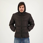 Jaqueta com Capuz Veztro Puffer - Masculina PRETO