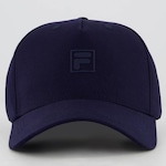 Boné Aba Curva Fila Signature - Strapback - Adulto AZUL ESCURO