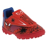 Chuteira Society Dray Marvel 4054 Homem Aranha - Infantil VERMELHO