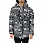 Jaqueta Puffer Quiksilver World Block - Masculina PRETO