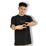 Camiseta Öus Semi Logo - Masculina PRETO