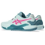 Tênis Asics Gel-Resolution 9 Padel - Feminino BRANCO/VERDE