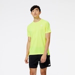 Camiseta New Balance Accelerate - Masculina AMARELO