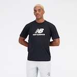 Camiseta New Balance Essentials Basic - Masculina PRETO