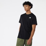 CAMISETA  NEW BALANCE TENACITY LOGO PRETO