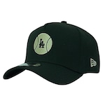 Boné Aba Curva New Era 39Thirty Af Core Los Angeles Dodgers - Fechado - Adulto PRETO