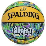 Bola de Basquete Spalding Graffiti 84374Z AMARELO