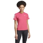 Camiseta adidas Feminina Manga curta Own The Run ROSA