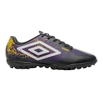 Chuteira Society Umbro Cosmic - Adulto PRETO