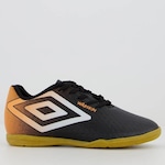 Chuteira Futsal Umbro Warskin - Infantil PRETO