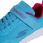 Tênis Infantil Skechers Go Walk Joy AZUL CLA/ROSA