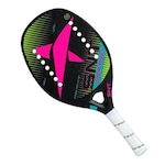 Raquete de Beach Tennis Drop Shot Stage Pro 1.0 2023 PRETO/ROSA