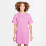 Vestido Nike Sportswear - Infantil PRETO/VERMELHO