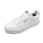 Tênis Puma Carina Logo Power Bdp - Feminino BRANCO