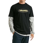 Camiseta Volcom Dial Up - Masculina PRETO