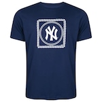 Camiseta New Era New York Yankees Culture - Masculina AZUL ESCURO