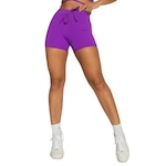 Shorts Honey Sports com Cadarço Fitness - Feminino ROXO