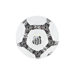 Mini Bola de Futebol do Santos Umbro 2023 BRANCO/PRETO