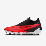 Chuteira de Campo Nike Phantom Gx Academy - Adulto VERMELHO