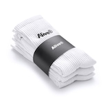 Kit Meias Cano Alto Alive Logo - 34 Ao 46 - 3 Pares - Adulto Nao Se Aplica