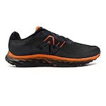 Tênis New Balance 520V8 - Masculino PRETO/LARANJA