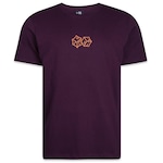 Camiseta New Era Muretz Cubos - Masculina VINHO