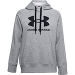 Kit Blusões de Moletom com Capuz Under Armour Rival Fleece Logo Hoodie - 2 Unidades - Feminino CINZA