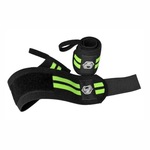 Munhequeira Nc Extreme Elástica Wrist Wrap Cross PRETO/VERDE