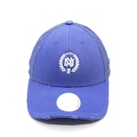 Boné Aba Curva Mitchell & Ness Snapback Trucker The Washed Branded - Adulto AZUL