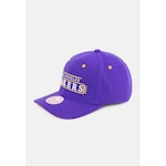 Boné Aba Reta Mitchell & Ness Los Angeles Lakers - Snapback - Adulto ROXO