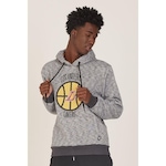 Blusão de Moletom com Capuz Nba Los Angeles Lakers - Masculino CINZA ESCURO