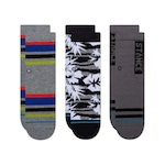 Meia Cano Alto Stance Big Chillin Pack 3 Pack - Unissex PRETO