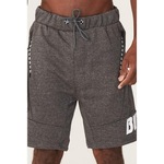 Bermuda Nba Moletom Chicago Bulls - Masculina PRETO