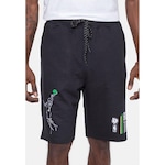 Bermuda Nba Moletom Boston Celtics - Masculina PRETO