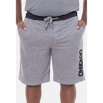 Bermuda Onbongo Moletom Plus Size - Masculina PRETO