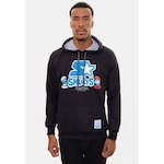 Blusão de Moletom com Capuz Starter Collab Smurfs - Masculino PRETO