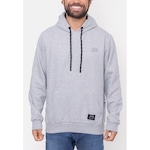 Blusão de Moletom com Capuz HD Fechado England - Masculina CINZA