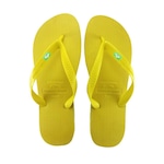 Chinelo Tropical Brasil Brasileiros - Unissex AMARELO