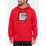 Blusão de Moletom com Capuz Ecko Ender - Masculino VERMELHO