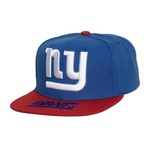 Boné Mitchell & Ness Nfl Logo New York Giants - Strapback - Adulto AZUL