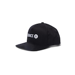 Boné Aba Reta Stance Icon - Snapback - Adulto PRETO